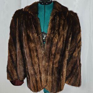 Kruger Furs of Minneapolis Mink Cape – Vintage Estate Luxury